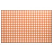 Oranje Gingham Check Stof (Fat Quarter)