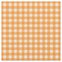 Oranje Gingham voor thuisblikjes