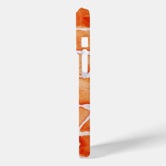 Oranje Giraffe Animal Print Case-Mate iPhone Case (Achterkant / Links)