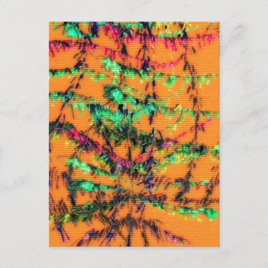 Oranje Glad Briefkaart (Voorkant)