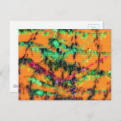 Oranje Glad Briefkaart (Voorkant / Achterkant)