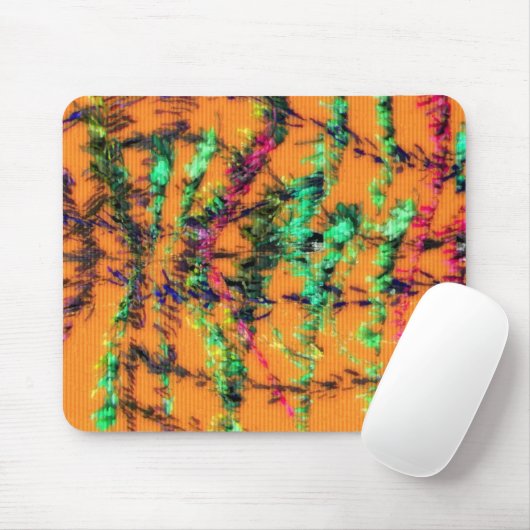 Oranje Glad Muismat (Met muis)