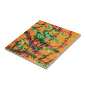 Oranje Glad Tegeltje (Zijkant)