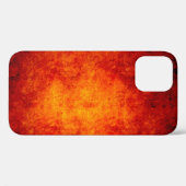 Oranje glanzende rots Hoesje-Mate iPhone case (Achterkant (horizontaal))