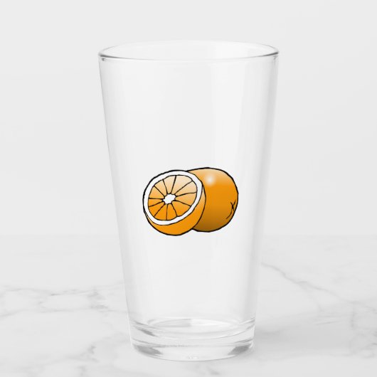 Oranje glas (Voorkant)