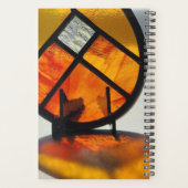 Oranje Glas-in-lood Planner (Achterkant)