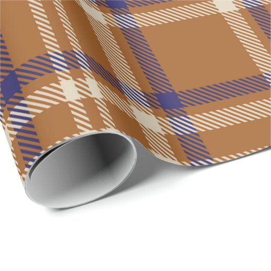 Oranje Glen Pset, naadloos patternabstras getextur Cadeaupapier (Rol Hoek)