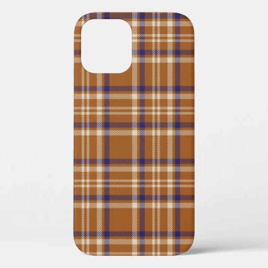 Oranje Glen Pset, naadloos patternabstras getextur Case-Mate iPhone Case (Achterkant)
