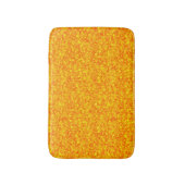 Oranje glitter en sparkles Patroon Badmat (Voorkant Verticaal)