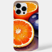 Oranje gloed Waterverf Case-Mate iPhone Case (Achterkant)