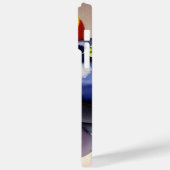 Oranje gloed Waterverf Case-Mate iPhone Case (Achterkant / Links)