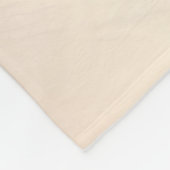 Oranje gloed Waterverf Fleece Deken (Hoek)