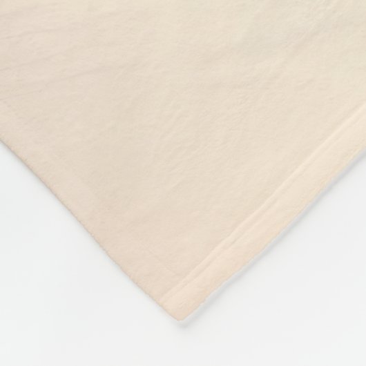 Oranje gloed Waterverf Fleece Deken (Hoek)