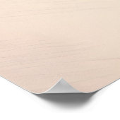 Oranje gloed Waterverf Poster (Hoek)