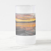 Oranje glorierijbonbout matglas bierpul (Center)