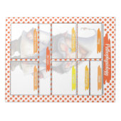 Oranje Gnome Verpleegkunde - Pathofysiologie Sjabl Notitieblok (Voorkant)