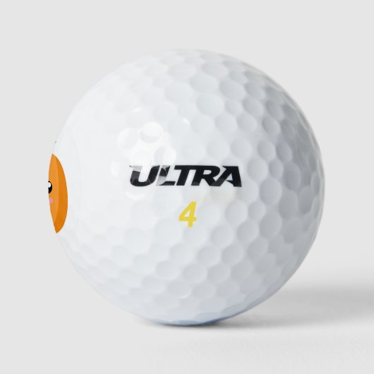Oranje Golfballen (Logo)