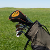 Oranje Golfheadcover (Insitu)