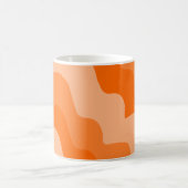 oranje golvende oceaangolven gradiënt koffiemok (Center)