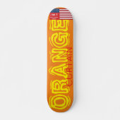 ORANJE GORDIJN 7 3/4" Skateboard Deck (Voorkant)