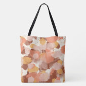 ORANJE GOUD & BEIGE SPETTERT & GEEF BEDANKT GEZEGD TOTE BAG (Achterkant)