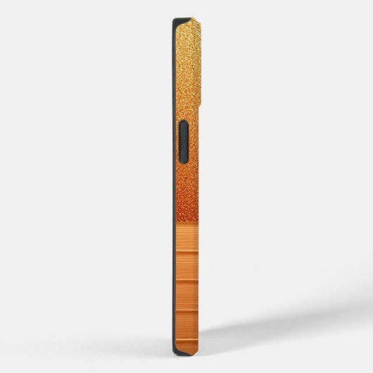 Oranje Goud Case-Mate iPhone Case (Achterkant / Rechts)