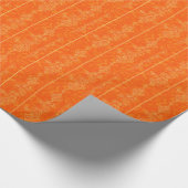 oranje gouden vormgeving ornament achtergrond cadeaupapier (Hoek)