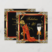 Oranje goudmaffia 30-jarige partij 3 kaart (Voorkant / Achterkant)