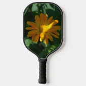 Oranje goudsbloem (Calendula officinalis) Pickleball Paddle (Achterkant)