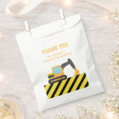 Oranje graafmachine bouwpartij Kinder partij Birth Bedankzakje (Geknipt)