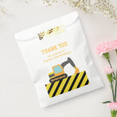 Oranje graafmachine bouwpartij Kinder partij Birth Bedankzakje (Gezegeld)