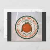 oranje graafschap ca, VS Briefkaart (Voorkant / Achterkant)