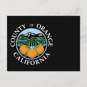Oranje graafzegel briefkaart