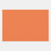 Oranje gradatie Cap Toss Inpakpapier Vel (Voorkant 2)