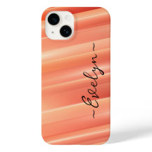 Oranje gradiënt dynamische lijnen Elegant Naam