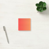 Oranje Gradiënt Elegant Schrijfpapier Levendig  Post-it® Notes (Kantoor)