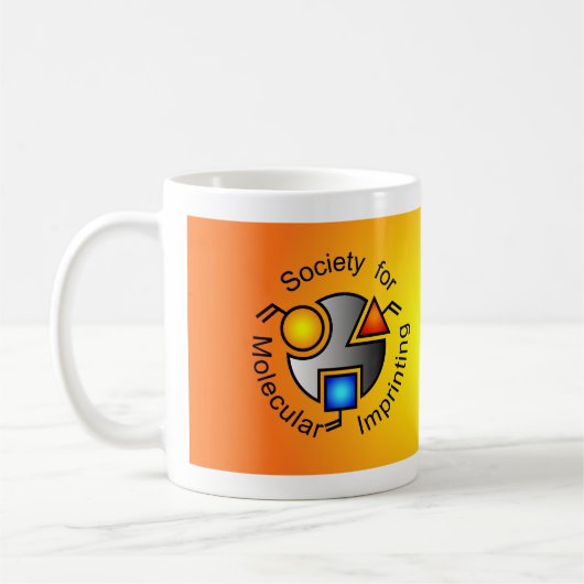 ORANJE gradiënt SMI-mok Koffiemok (Links)