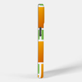 Oranje Gradiënt Vierkanten  Case-Mate iPhone Case (Achterkant / Rechts)