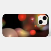 ORANJE GRAY QUANTUM BUBBLES ABSTRACT Case-Mate iPhone CASE (Achterkant (horizontaal))