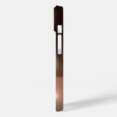 ORANJE GRAY QUANTUM BUBBLES ABSTRACT Case-Mate iPhone CASE (Achterkant / Links)