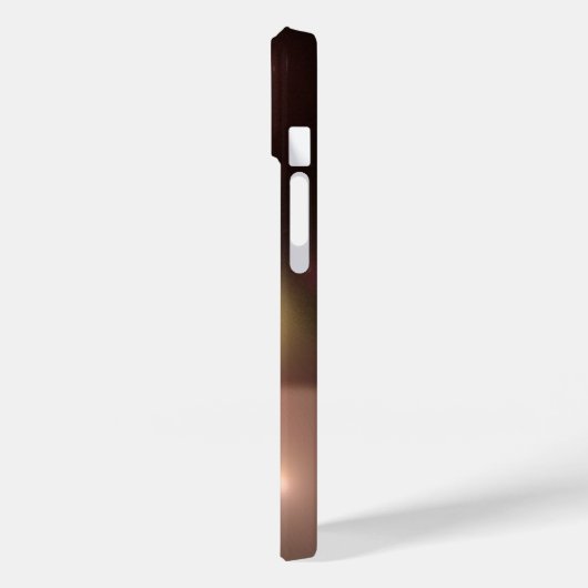 ORANJE GRAY QUANTUM BUBBLES ABSTRACT Case-Mate iPhone CASE (Achterkant / Links)