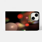 ORANJE GRAY QUANTUM BUBBLES ABSTRACT Case-Mate iPhone CASE (Achterkant (horizontaal))