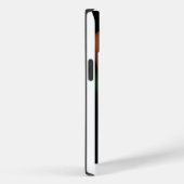ORANJE GRAY QUANTUM BUBBLES ABSTRACT Case-Mate iPhone CASE (Achterkant / Rechts)