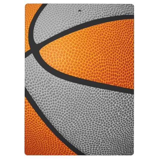 oranje grijs team kleuren basketbalcoach klembord (Achterkant)