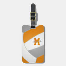 oranje grijs team kleuren meisjes volleybal