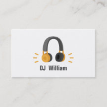 Oranje Grijze Koptelefoon DJ Disc Jockey