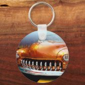 Oranje Grille Sleutelhanger (Voorkant)