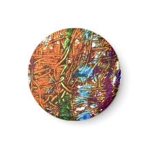 Oranje, Groen, Blauw, Paarse Marmer Kunstwerk
