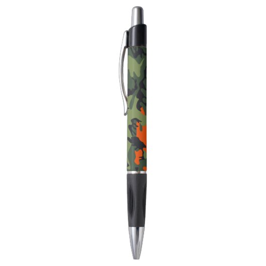 Oranje Groen Camouflage Pen (Top (Verticaal))