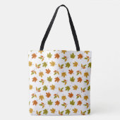ORANJE GROEN GOUD HERFSTBLADEREN TOTE BAG (Voorkant)
